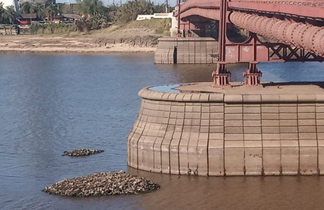 Imágenes de la laguna Setúbal ante la bajante histórica