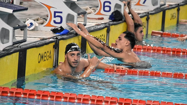 El especialista en pecho logr&oacute; marca Panamericano en los 100 y 200 metros.