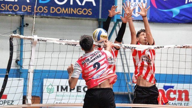  Libertad de San Jerónimo Norte ganó el tercer partido consecutivo en la Liga Nacional Masculina que se juega en Santa Fe.