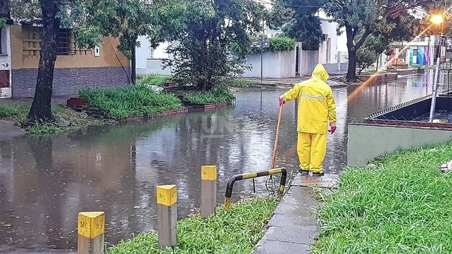 Según el Servicio Meteorológico Nacional se esperan entre 40 y 70 milímetros de lluvia.