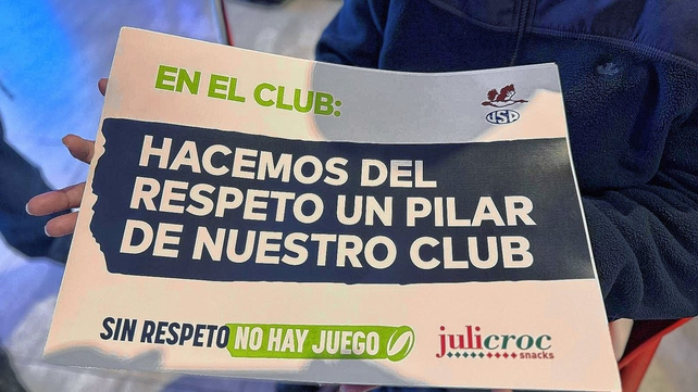 Los clubes tendr&aacute;n en sus instituciones carteles como este para plasmar en hechos la campa&ntilde;a lanzada.