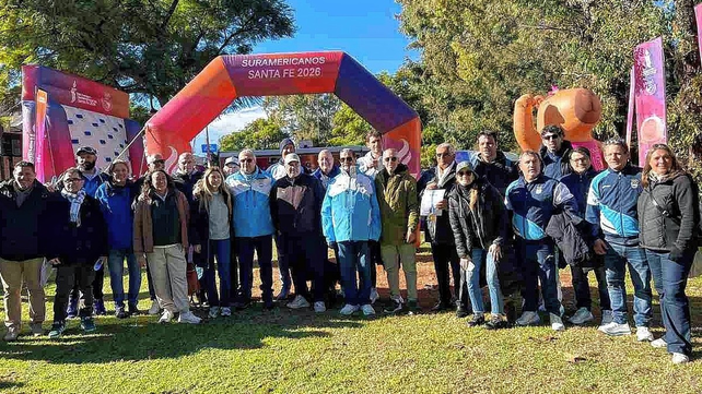 Varios deportistas santafesinos recibieron un reconocimiento especial en el d&iacute;a ol&iacute;mpico, en la previa a los Juegos Suramericanos 2026.