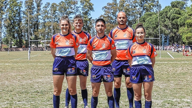 Los nuevos &aacute;rbitros de la Uni&oacute;n Santafesina de Rugby tuvieron a su cargo el control de las acciones en el clasificatorio. &nbsp;