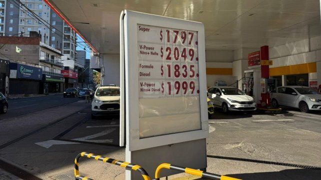 Los valores en las estaciones Shell