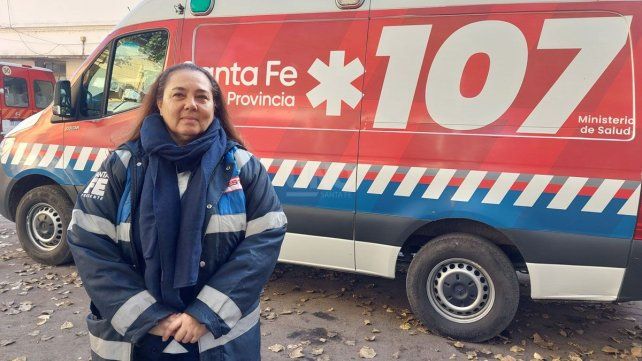 Karina Cerra, coordinadora del SIES 107 en la Región de Salud Santa Fe