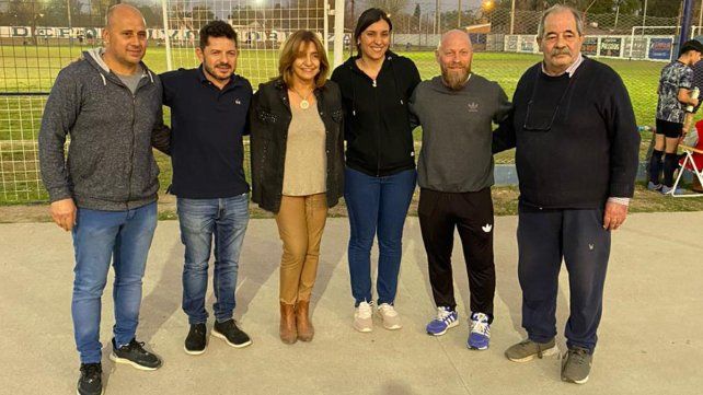 Castelló visitó instituciones de Monte Vera, Recreo y Sauce Viejo