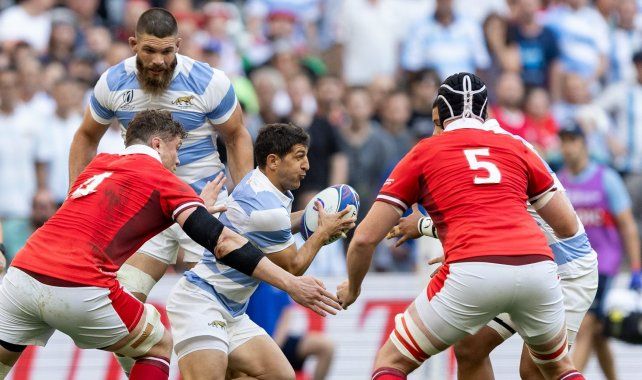  Los Pumas vencieron a Gales 29 a 17 en un partido de cuartos de final del Mundial de Francia.