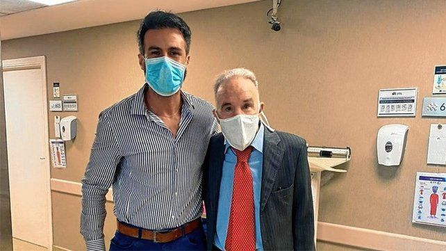 Cahe dijo que "Diego está en paz y eso me deja una tranquilidad interior importante".