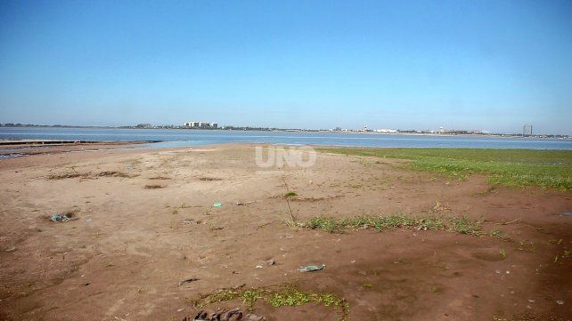 La Laguna está con poca agua desde marzo del año pasado.