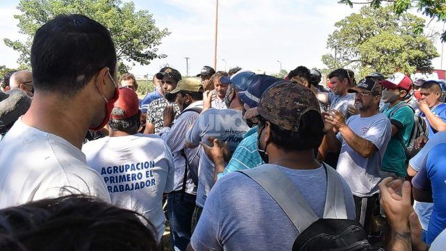 Después de casi tres horas de corte, decidieron levantarlo a la espera de ser escuchados.
