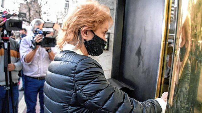 La ministra de la Corte Suprema María Angélica Gastaldi.