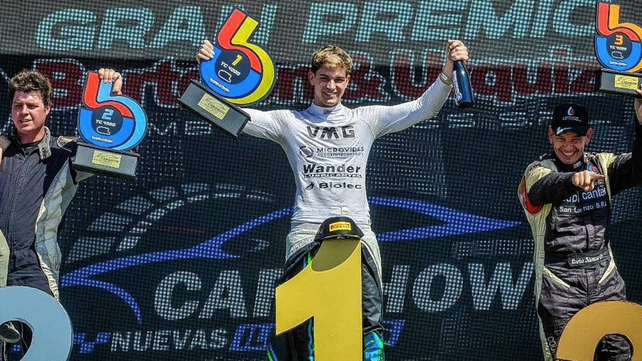 El piloto oriundo de Humboldt corri&oacute; con el acelerador trabado desde la mitad de carrera en adelante.