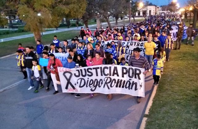 Una de las marchas para pedir justicia por Diego en Recreo Una de las marchas para pedir justicia por Diego en Recreo
