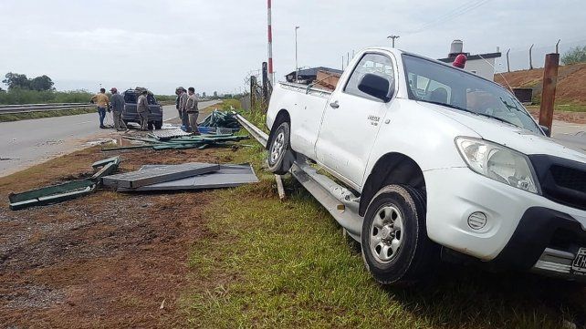Accidente en la circunvalación