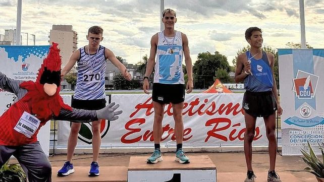 El atleta oriundo de Monte Vera viene de consagrarse campeón argentino en Concepción del Uruguay.