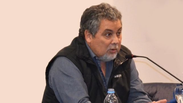 Pedro Fern&aacute;ndez, secretario General de Luz y Fuerza de Santa Fe.