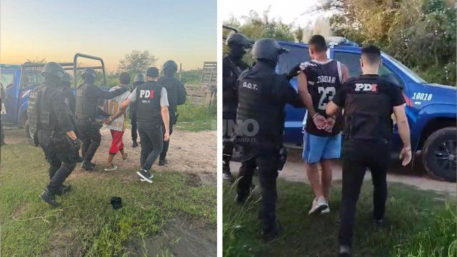 Los operativos que lograron la detención de los delincuentes