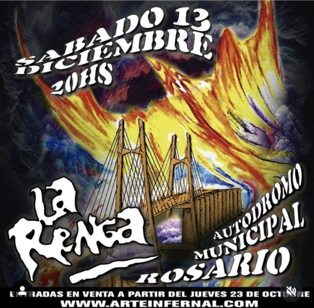 La Renga vuelve a Rosario La Renga vuelve a Rosario