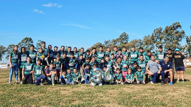 San Carlos Rugby se apresta a festejar sus 34 a&ntilde;os con un encuentro regional de infantiles de pre-rugby a m8 el 25 de junio pr&oacute;ximo.