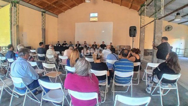 Reunión extraordinaria de Seguridad en Arroyo Leyes.