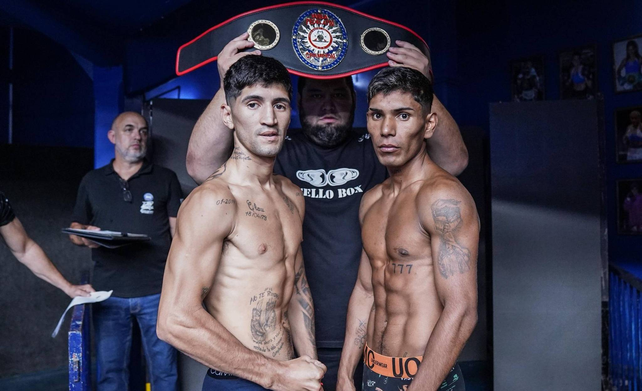  Chapu Cantero (izquierda) representa al gimnasio Willie Pep de Nacho Doldán. Chapu Cantero (izquierda) representa al gimnasio Willie Pep de Nacho Doldán. 