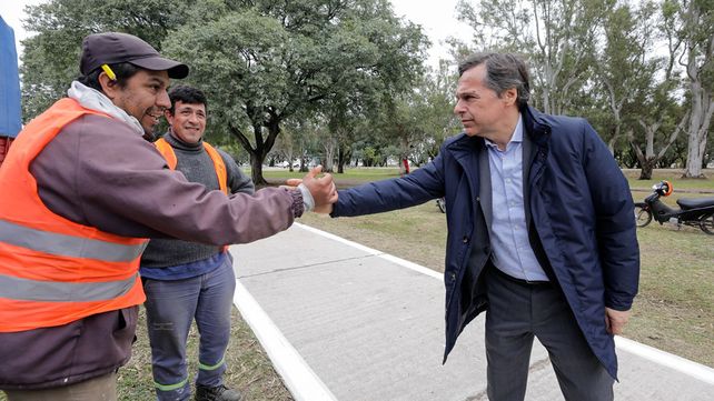 El ministro Diego Giuliano lleg&oacute; hasta la ciudad de Reconquista para presentar la prueba piloto.