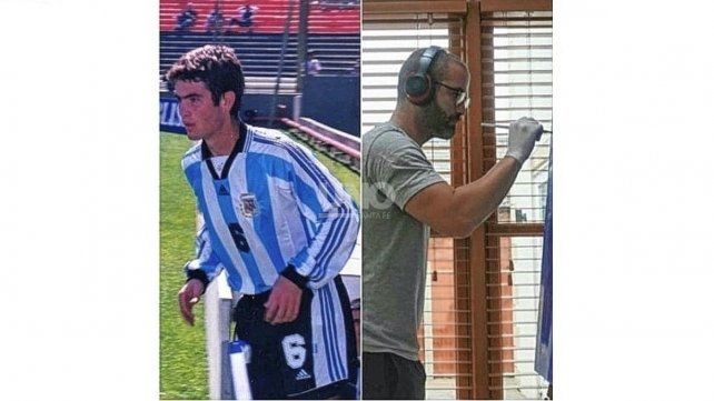 Matías Fondato jugó en la Sub 16 de la selección, debutó en primera en Newel