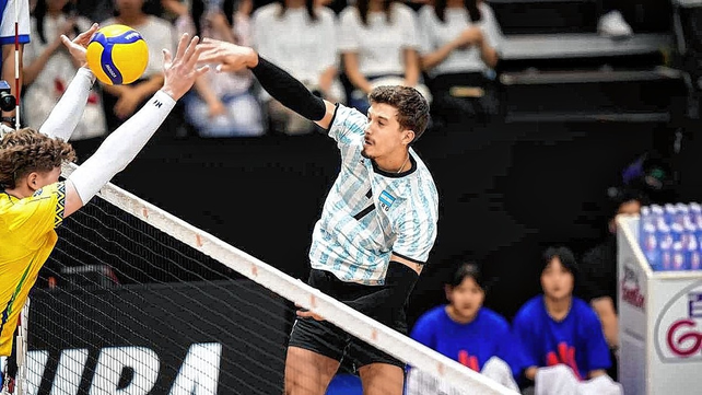 El seleccionado nacional cay&oacute; ante Brasil por 3 a 1, y Pablo Kukarstev fue el m&aacute;ximo anotador nacional con 17 puntos.