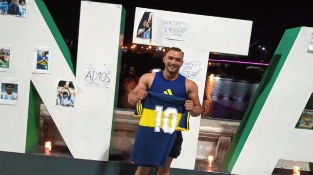 El homenaje de los santafesinos en la ciudad