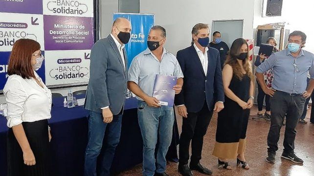 Imágenes del Acto el el ministerio de Desarrollo Social de la provincia.