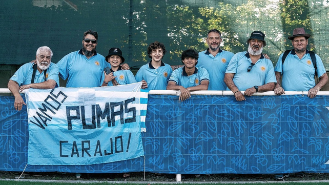 Cuervos sueltos en Francia. Hubo presencia santafesina en el entrenamiento de Los Pumas en La Baule-Escoublac.