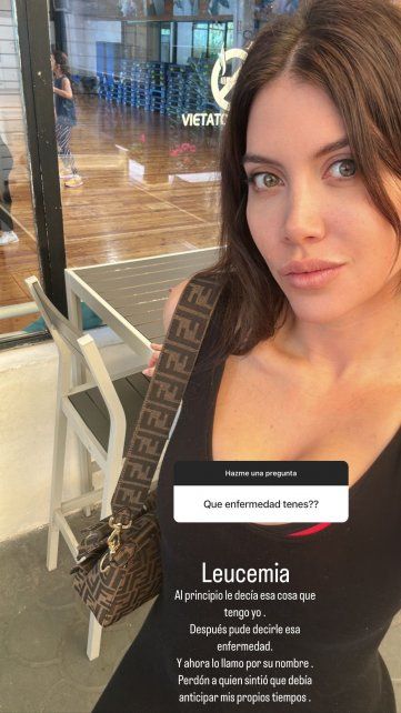 Wanda respondió en su cuenta de Instagram una consulta sobre su estado de salud   
