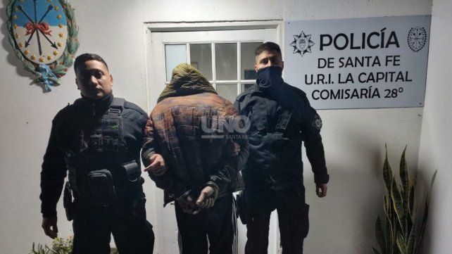 El delincuente detenido por el intento de robo a la carnicería en Colastiné 