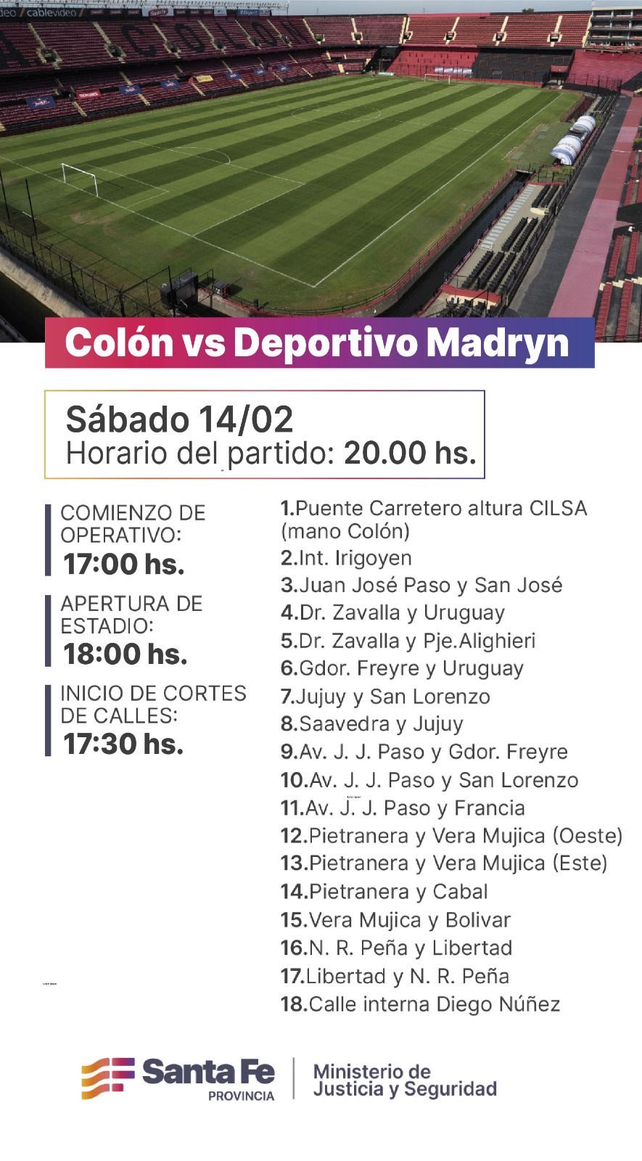 Col&oacute;n brind&oacute; detalles en la previa.