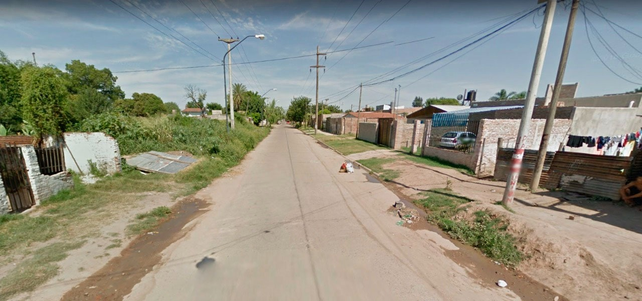 El asesinato ocurrió en calle Larrea y Sarmiento, en barrio Coronel Dorrego.
