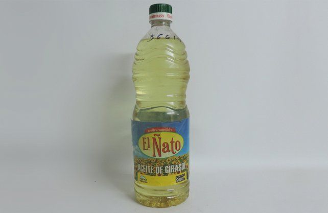 La Assal prohibió el “aceite de girasol”, de la marca “El Ñato”.