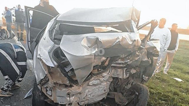 Varios choques con muchos heridos en autopista Santa Fe-Rosario producto de la niebla y el humo. 