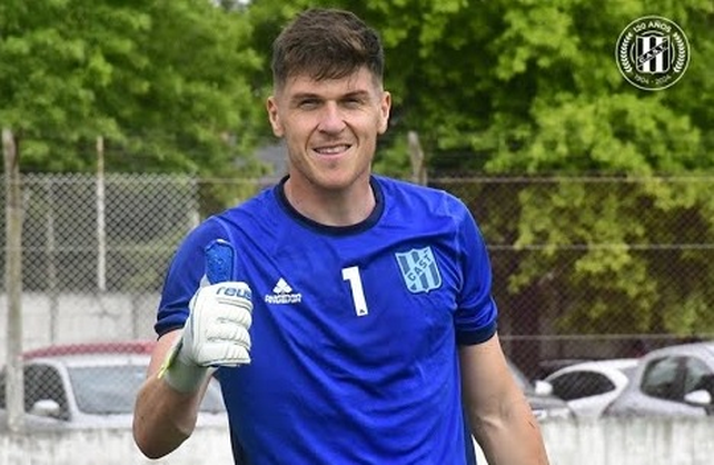 Brian Bustos, arquero de San Telmo, palpitó el partido ante Colón.