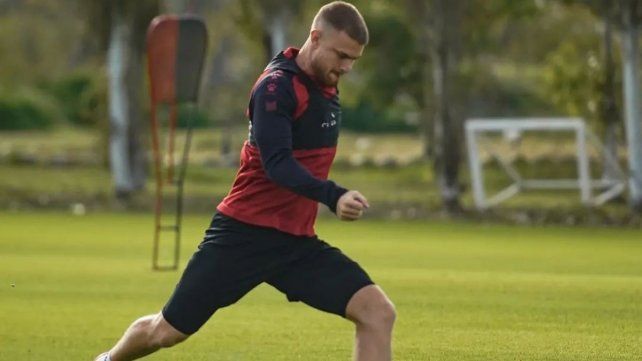 Lucas Beltr&aacute;n se movi&oacute; con aquellos que no jugaron el Cl&aacute;sico en Col&oacute;n.