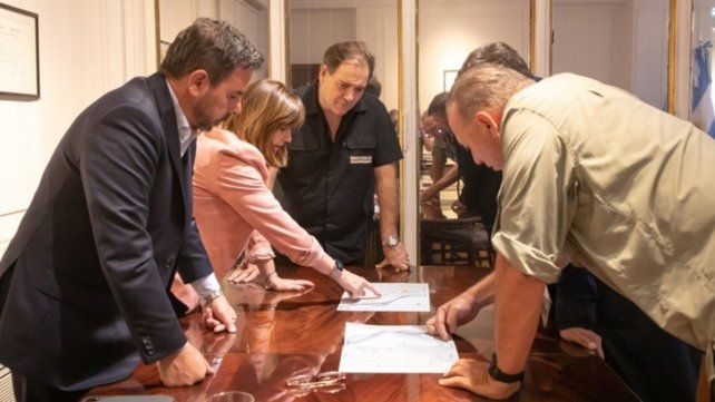 La ministra Bullrich anunció el aporte bonaerense