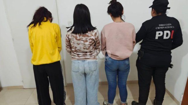 Las mujeres detenidos en la ciudad de San Justo Las mujeres detenidos en la ciudad de San Justo
