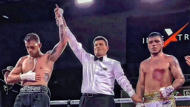 En Italia, el santafesino Emiliano Pucheta cayó frente al local Iván Zucco por KOT3. En Italia, el santafesino Emiliano Pucheta cayó frente al local Iván Zucco por KOT3.