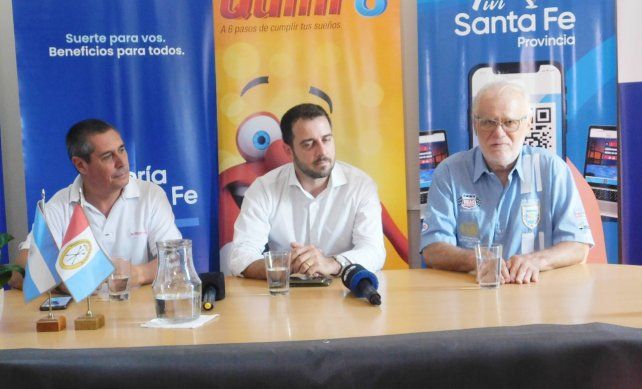 Mayorana, Kovacevich y Sanmartino brindaron detalles de la Copa Viví Santa Fe a disputarse en Rafaela.