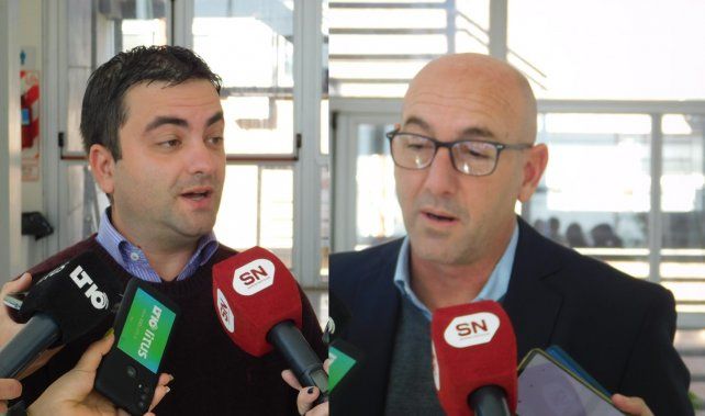  El secretario general de Unión, Andrés Monsalvo, y Matías Vidoz, por el Club Atlético Colón, participaron de la convocatoria efectuada por la Universidad del Litoral.
