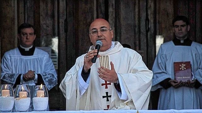 El Arzobispo de Santa Fe de la Vera Cruz, Mons. Sergio Alfredo Fenoy.