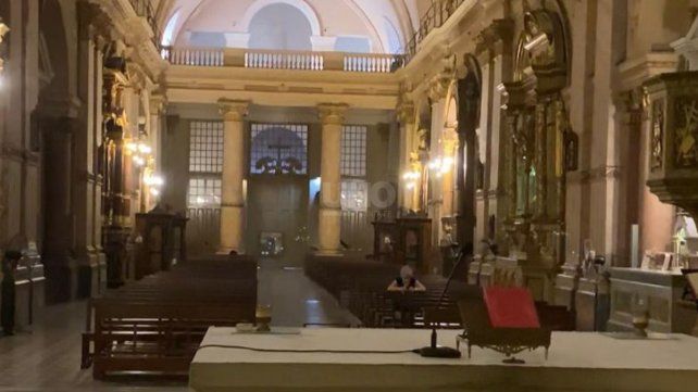 El interior de la Iglesia del Convento de Santo Domingo 