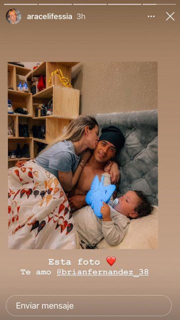 Brian Fern&aacute;ndez comparti&oacute; un momento &iacute;ntimo junto a su familia, demostrando su gran momento que atraviesa.