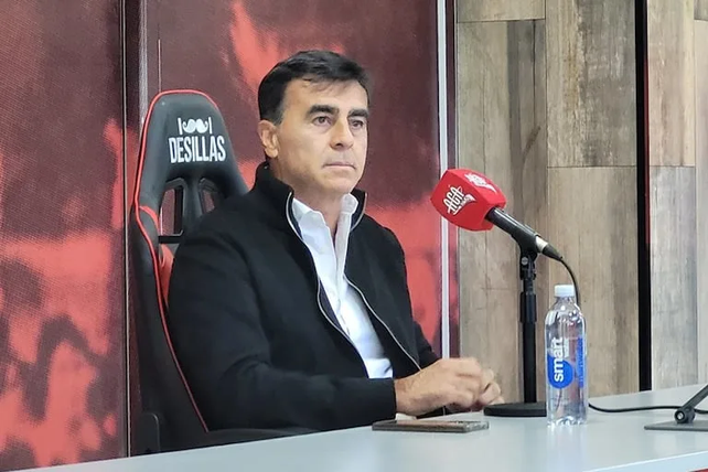 Gustavo Quinteros fue presentado como DT de Independiente.