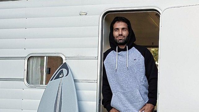 García Gastañon contó cómo y por qué pasó de surfear olas chicas a olas grandes. Qué le atrae.