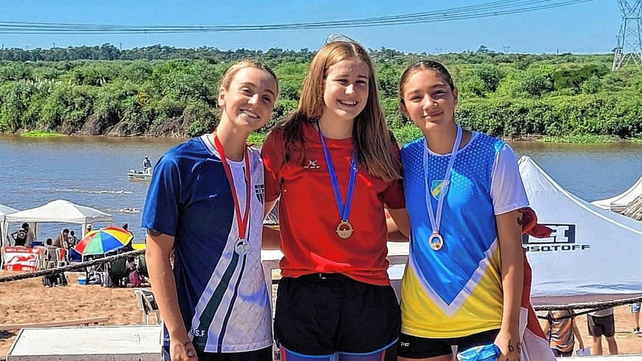 La paranaense Sof&iacute;a Garc&eacute;s de Uni&oacute;n de Santa Fe se impuso en la distancia de 7.5 kil&oacute;metros.